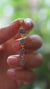 Australian Opal Droplet Pendant 925 Silver 18k Gold Plated Zircon Crown Chakra Pisces Jewelry Gift