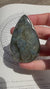 Rainbow Labradorite Ring: Adjustable Sterling Silver, Size 5-10