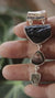 Mount Darwin Tektite Tourmaline Pyrite Pendant 925 Silver Cosmic Heart Solar Plexus Chakra Necklace Gift