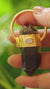 Smoky Cathedral Quartz Moonstone Pendant 925 Silver 18k Gold Plated Root Crown Chakra Scorpio Cancer Gift