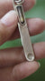 Natural Brown Dravite Tourmaline Wand Pendant, 925 Silver Spoon Design, High Shine Finish, Round Bail, Root Chakra Crystal, Grounding Gift
