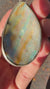 Boulder Opal Pendant: Freeform Gemstone, Textured Sterling Silver