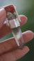 Himalayan Lemurian Quartz Pendant 925 Sterling Silver Chlorite Rutile Laser Point Crown Root Chakra Gift