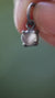 Cat Eye Moonstone Pendant 925 Sterling Silver Oxidized Necklace Third Eye Crown Chakra Gemini Cancer Gift