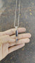 Blue Moonstone Tourmaline Smoky Quartz Sapphire Pendant 925 Silver Third Eye Root Chakra Gift