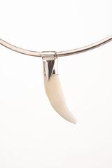 Ancient Carnivora Tooth - Stack Pendant - Sterling Silver